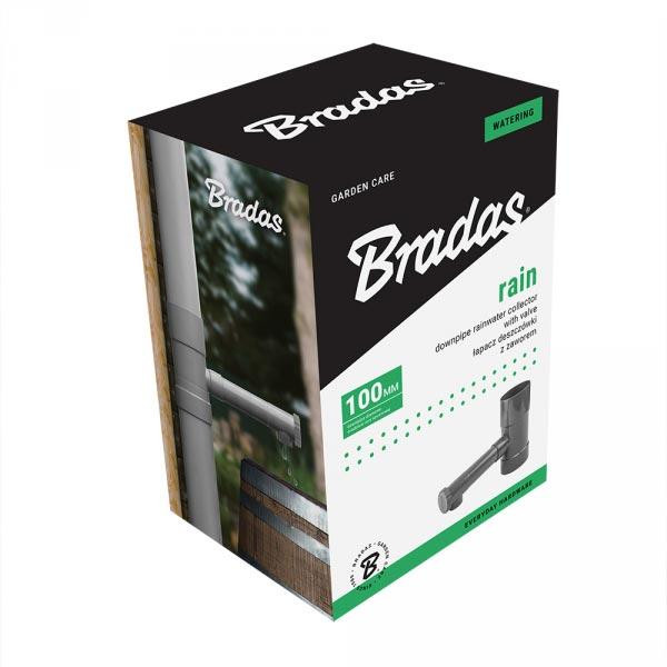 Відвід дощової води з клапаном, Ø100 мм, IBCLZ1-100 Київ - фото 2