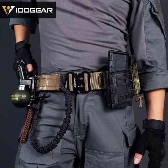Армійський ремінь Idogear із системою Molle та внутрішнім ременем Койот, M Вінниця