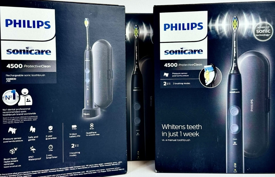Электрическая зубная щетка Philips HX6830/53 Sonicare ProtectiveClean 4500 Киев - изображение 4