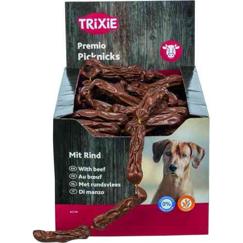 Ласощі Trixie Premio Picknicks для собак Сосиски з яловичиною 8 см 8 г 200 шт Київ