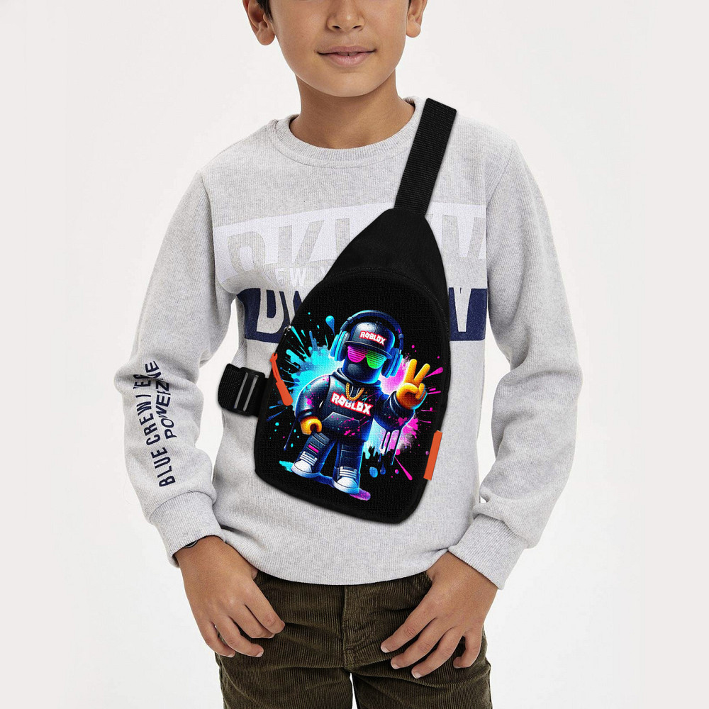 Сумка через плече дитяча Roblox 29х17 см сумка слінг для хлопчика (01988) Київ - фото 1