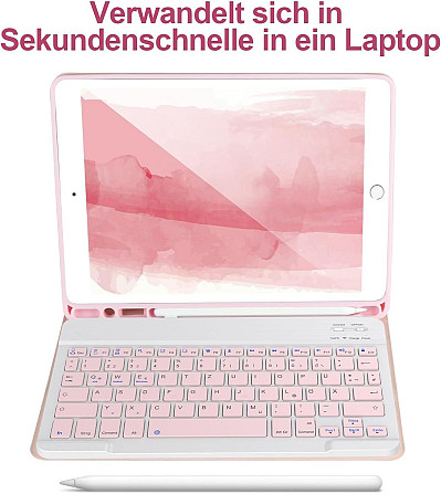 Защитный чехол с Bluetooth клавиатурой для iPad 10.2 Inch (9/8/7 Generation) и iPad Air 3rd / Pro 10.5 Днепр - изображение 5