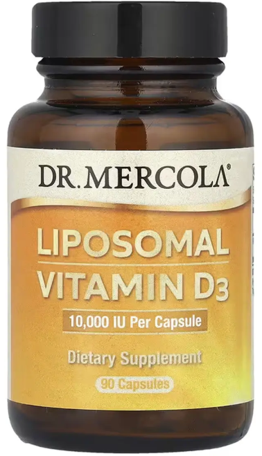 Витамин D3 Dr. Mercola Liposomal Vitamin D3 10000 IU 90 капс Киев - изображение 1