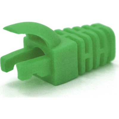 Колпачок коннектора RJ-45 Green Cat.5/Cat.6 (100 шт/уп.) Merlion (CPRJ45ML-GN-CAT5/6) Винница - изображение 1