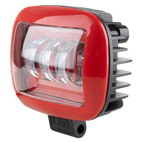 Рабочая светодиодная фара WLP-SB30A RD SPOT 3x10W (122x60x115) 9-36V 30W 6000K Харьков - изображение 5