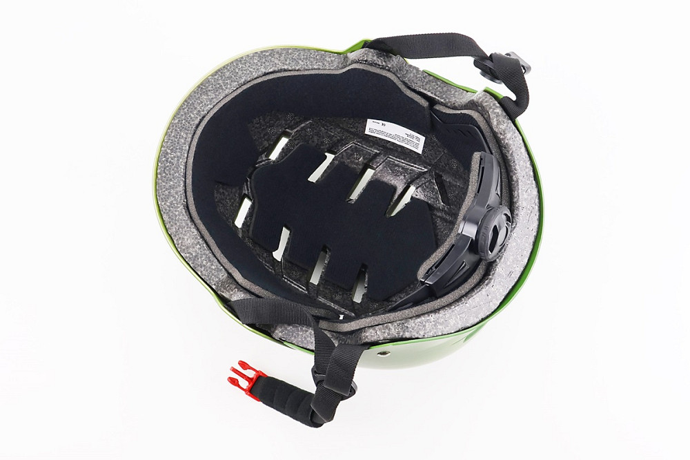 Шолом велосипедний підлітковий BMX L (58-61см), 16 вер. отворів, зелений матовий Київ - фото 3