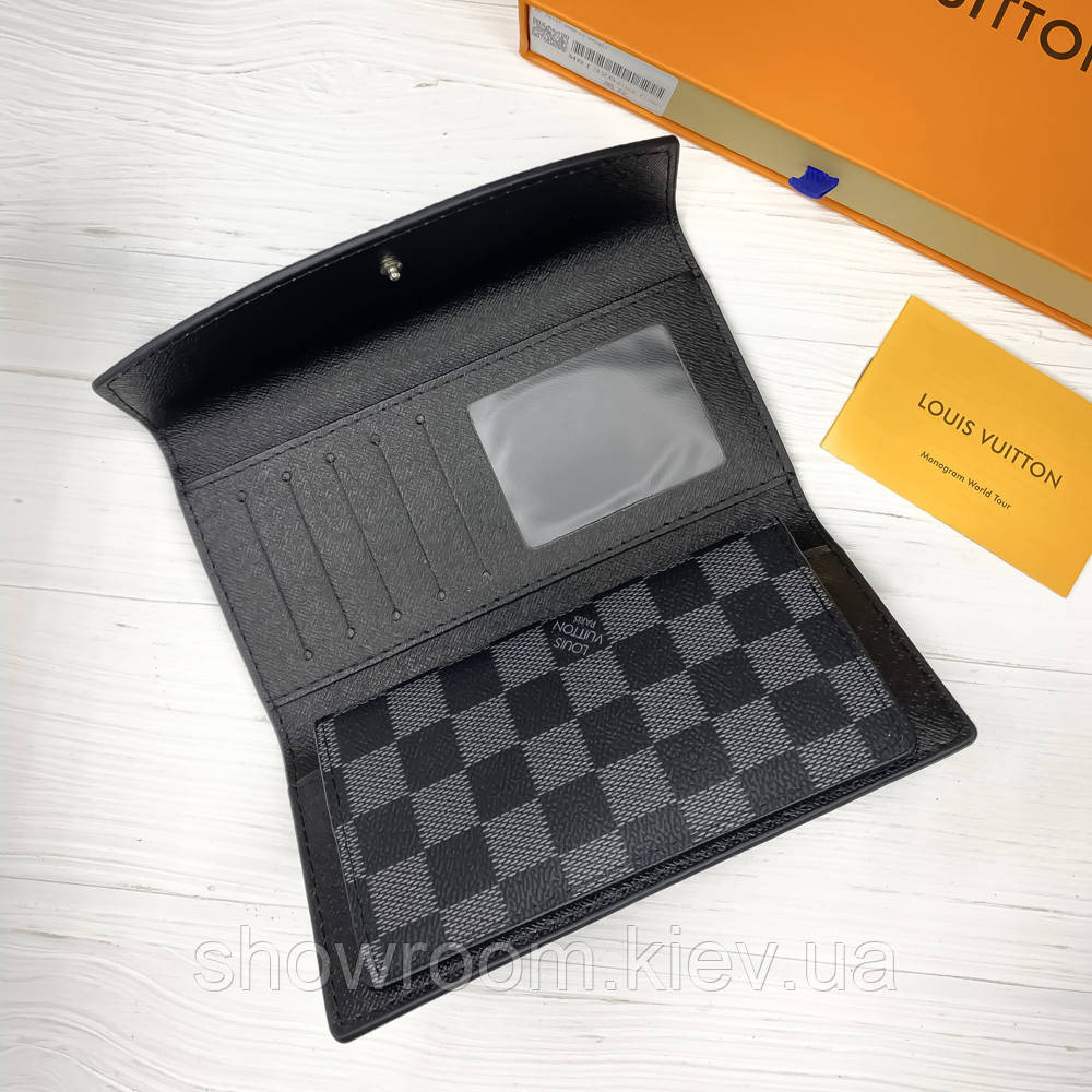 Женский вместительный кошелек ЛВ (20005-1) grey Киев - изображение 5