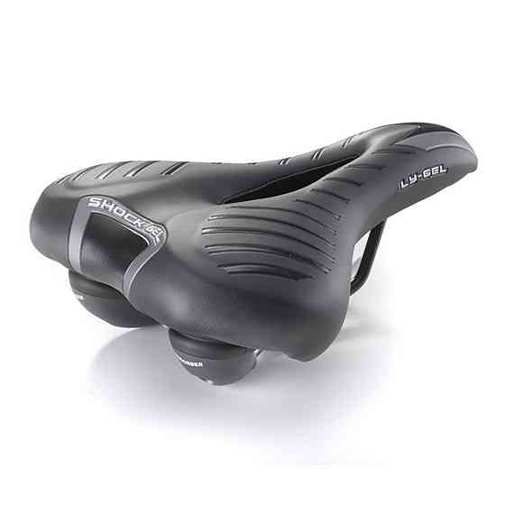 Сідло велосипедне Selle Monte Grappa Lyra Gel Plus, чорне Київ