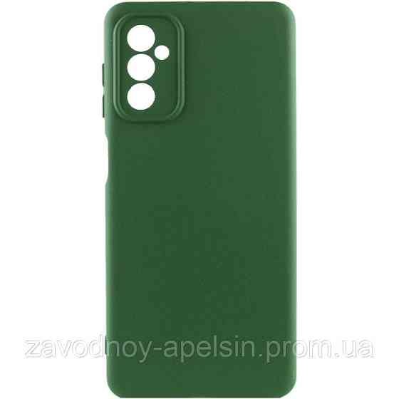 Samsung A55 A556 Чехол силиконовый Защита камеры (зеленый) Одесса