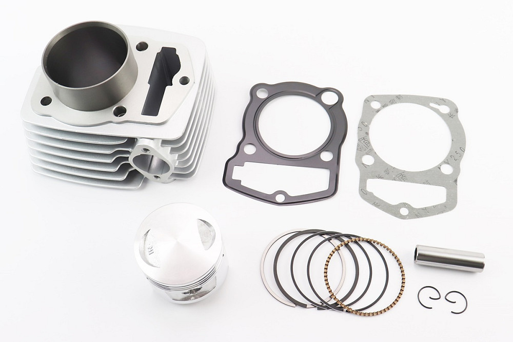 Циліндр к-кт (ЦПГ) CB150cc Ø62,0мм (висота циліндра 69/97мм, палець 15мм) Китай Киев - изображение 1