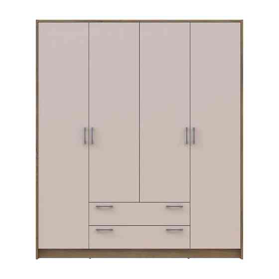 Шкаф для одежды Doros Ронди Дуб Артизан/Кашемир 4ДСП 160х52х195 DRS-011662 (80737825) Львов