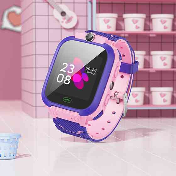 Детские смарт-часы HOCO Y105 36mm. 400 mAh children phone watch Pink Одесса