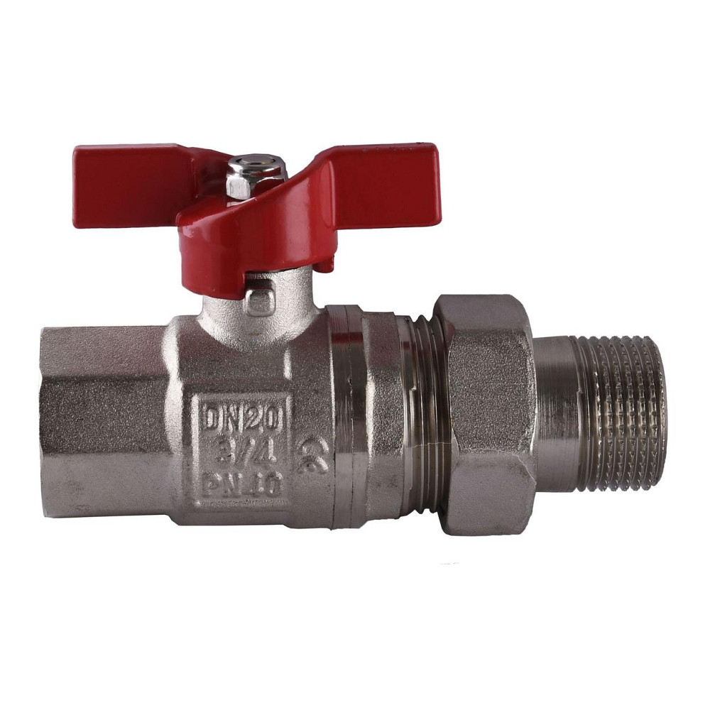 Кран шаровый прямой с американкой SELBA 3/4″ КБ SL1509 (000009631) Киев - изображение 2