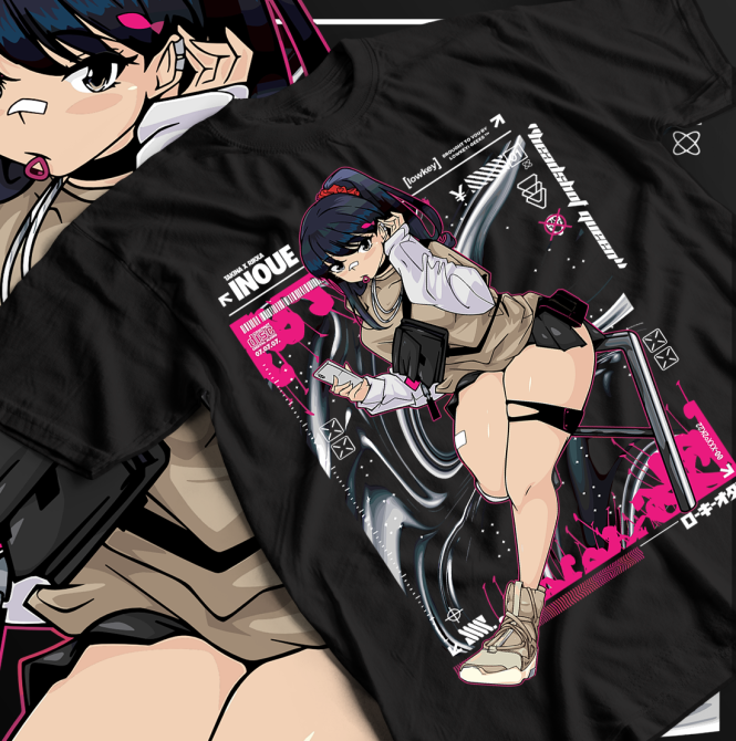 Футболка для хлопчика з аніме принтом Бліч оверсайз (зріст від 165 до 180) Чорний AnimeJ0678m Дніпро - фото 1