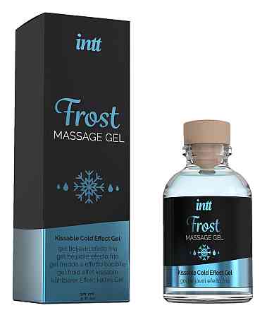Охолоджуючий масажний гель Intt Frost Likbare Massage Gel Sex Aura Київ