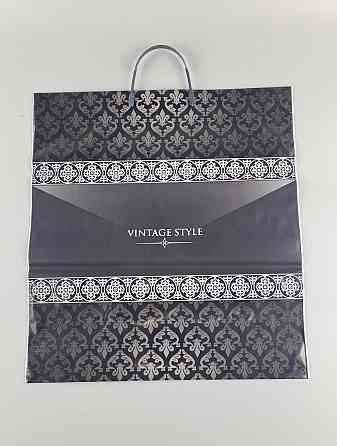 Пакет-сумка 40х45 з пластиковою ручкою  