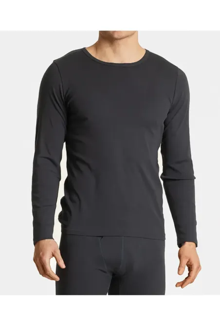 Футболка чоловіча довгий рукав Atlantic BMV-049 XL, Серый Киев - изображение 1