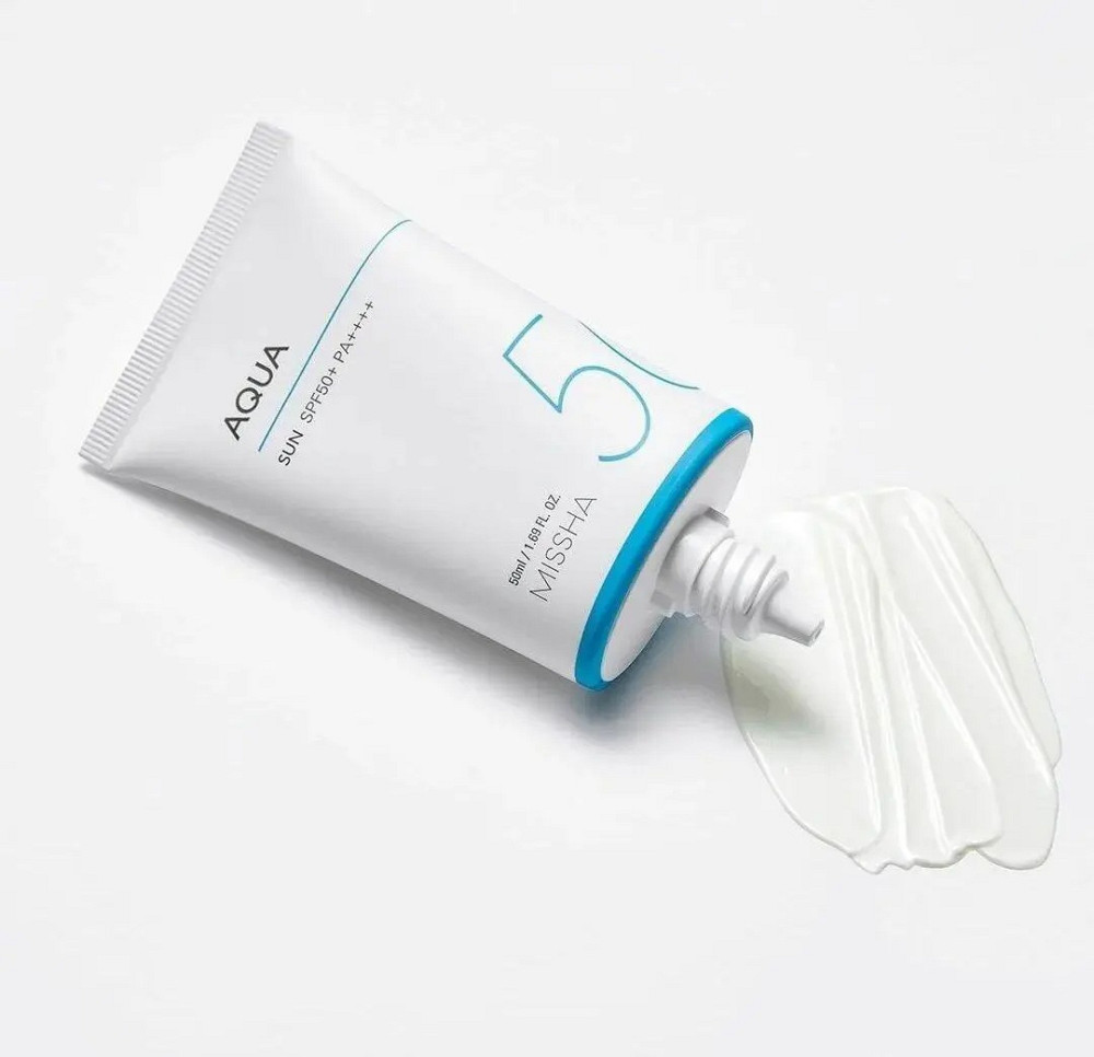 Зволожуючий сонцезахисний гель на хімічних фільтрах All-Around Safe Block Aqua Sun Gel SPF50+/PA++++ Missha 50 мл Київ - фото 3