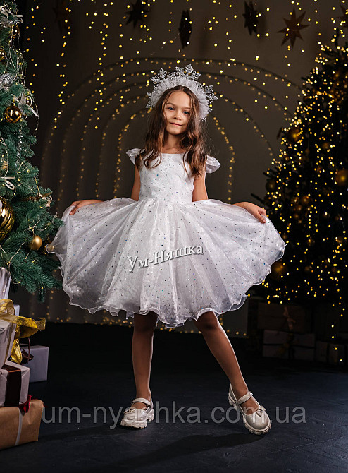 Детское нарядное белое платье 86-104 Кривой Рог - изображение 8