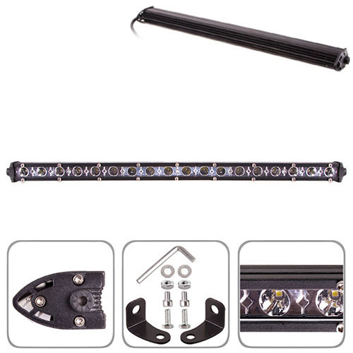 Фара LED дальнє світло 54W/10-30V/18LED WLP-54L18 Spot узкие Вінниця - фото 1