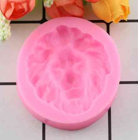 Молд силиконовый Лев 42 на 47 мм розовый Киев