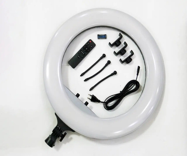 Мощная кольцевая LED лампа RL-21 54см 220V Киев - изображение 7