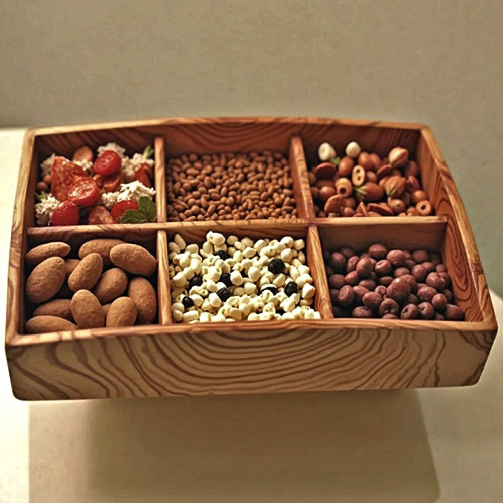 Менажниця дерев'яна "Талако" шафран Миколаїв - фото 1