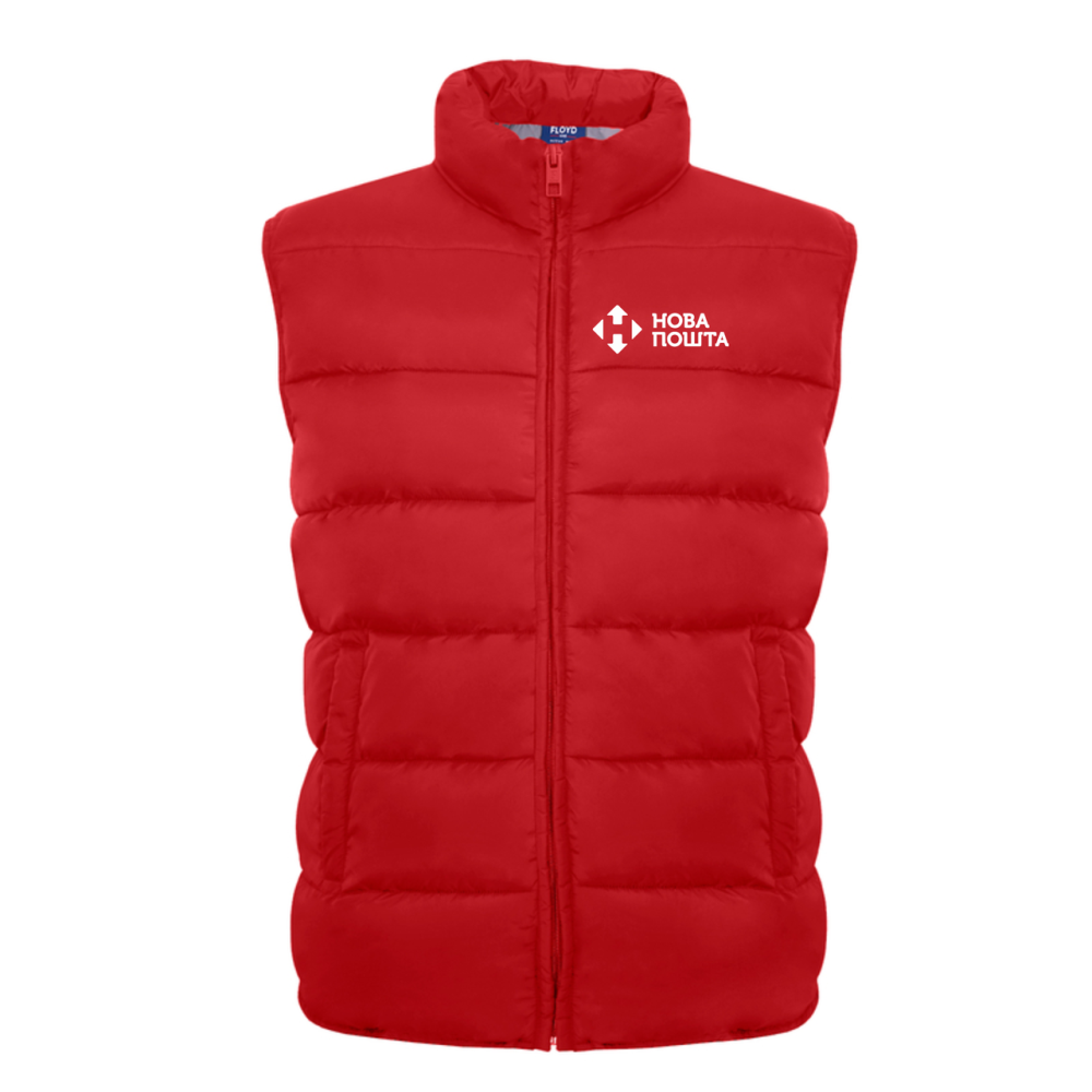 Нейлоновий жилет «Нова Пошта» з логотипом (корпоративний одяг) XXL Чернівці - фото 1