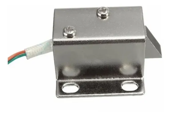 Мини электрозамок 12В для дверей Киев