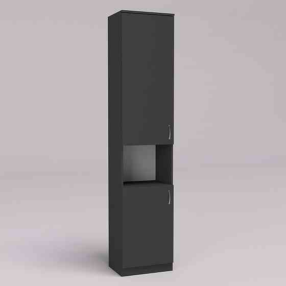 Шкаф офисный ОПК-1, Антрацит, 450/340/2100 Львов