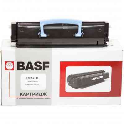 Тонер-картридж BASF Lexmark X203/204 , X203A11G Black (BASF-KT-X203A11G) Винница