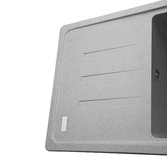 Гранитная мойка Globus Lux LUGANO серый камень 780x435мм-А0005 (000008005) Киев