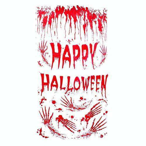 HAPPY HALLOWEEN. Декорация, баннер 186х98 см, клеенка на Хэллоуин Киев - изображение 1