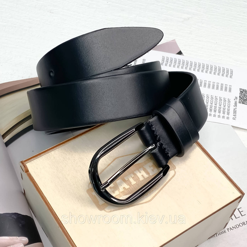 Женский кожаный ремень Leather Collection (7803) Киев - изображение 3