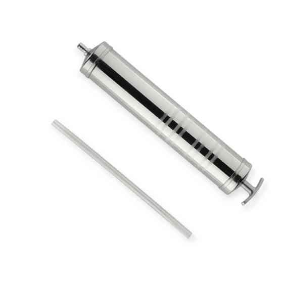 Шприц для заливки олії 500 мл із гнучким шлангом Мукачево