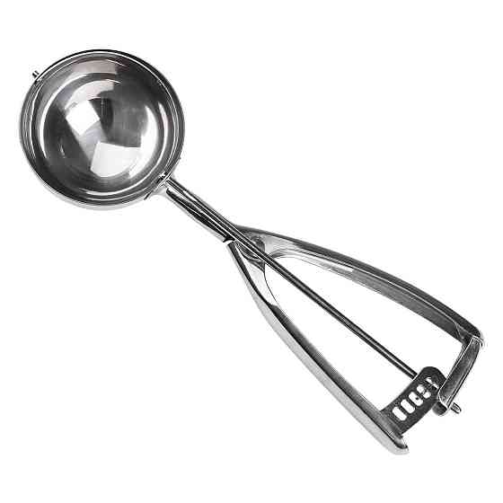 Кругла ложка для морозива 23×6,5 см з нержавіючої сталі HP-19-20-7.2x23CM Київ