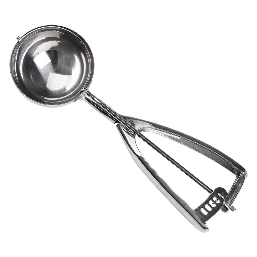 Круглая ложка для мороженого 23×6.5 см из нержавеющей стали HP-19-20-7.2x23CM Киев - изображение 2