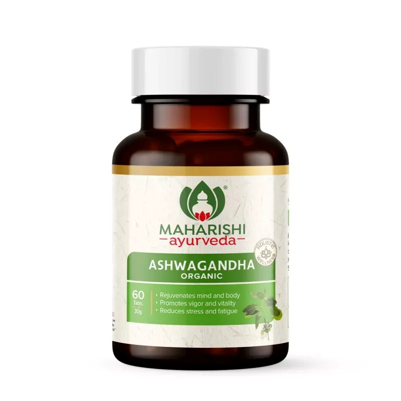 Ашваганда Maharishi ayurveda Ashwagandha Organic 60tabl Луцьк - фото 1