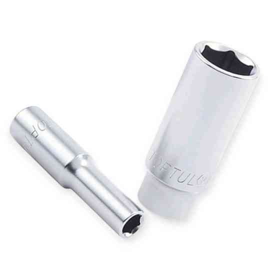 Головка торцевая шестигранная удлиненная 1/2 20мм CrV Мукачево