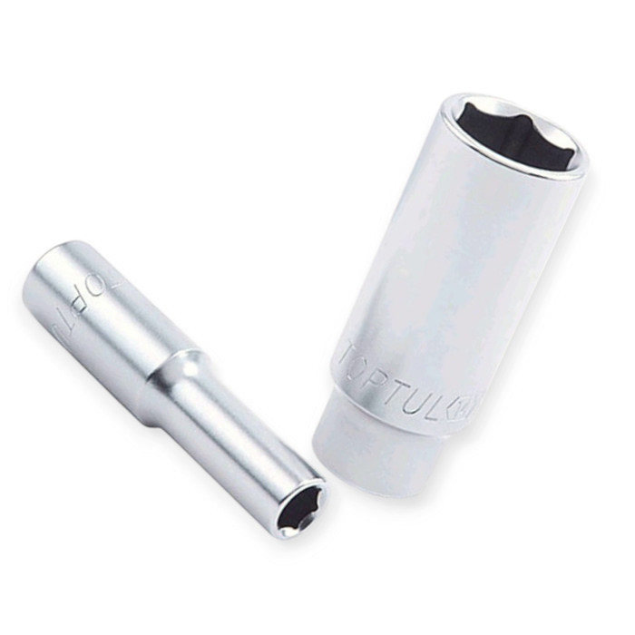 Головка торцевая шестигранная удлиненная 1/2 20мм CrV Мукачево - изображение 1