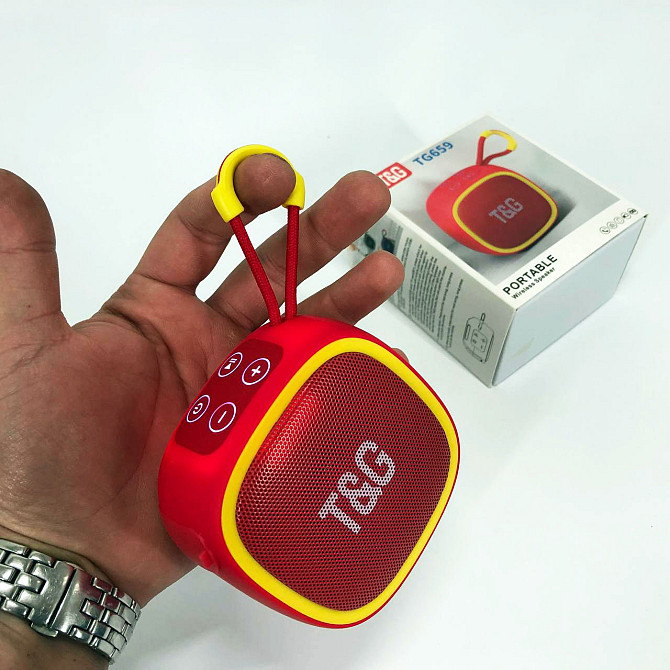 Bluetooth колонка с функцией радио TG659, Уличная блютуз колонка с громким звуком IO-60 Львов - изображение 7