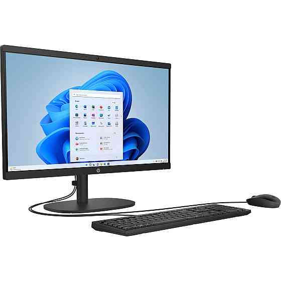 Моноблок 21.5" HP 22-dg0001ua AiO i3-N300/8Gb/SSD512Gb/K&M/Cam/WiFi/DOS/Jet Black Винница