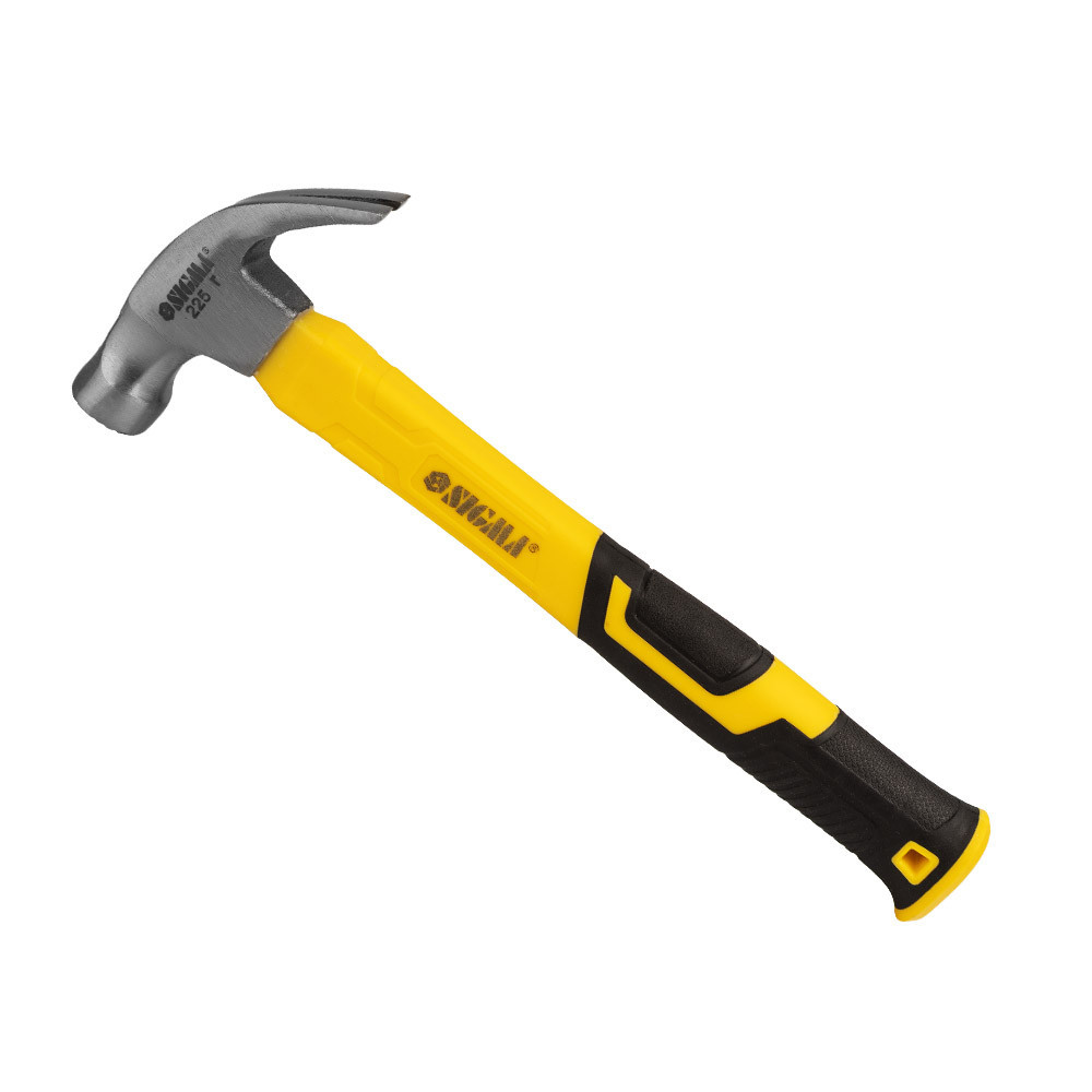 Молоток-цвяшник 225 г фібергласова ручка (магніт) SIGMA (4315021) Київ - фото 1