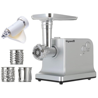 Мясорубка Vilgrand V221-PMG silver Винница - изображение 1
