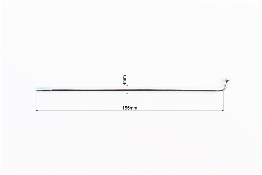 Loncin LX200GY-3 Спиця заднього 17" колеса L=155мм, D=4мм, к-кт 36шт Киев - изображение 2