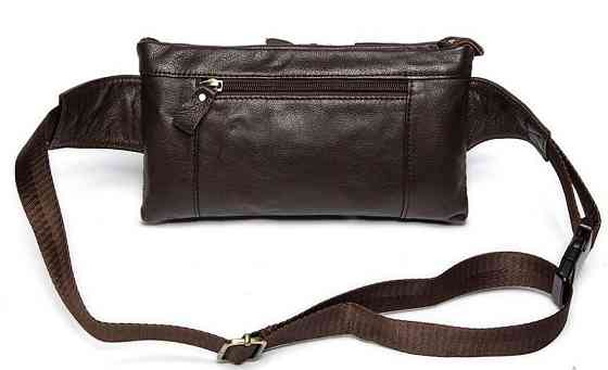 Поясна cумка чоловіча Vintage 14747 Коричнева Київ