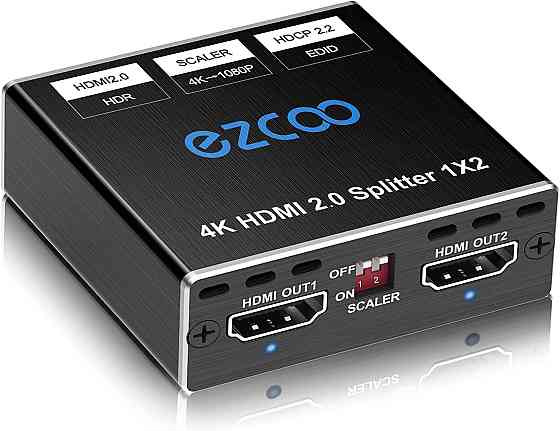 Сплітер Ezcoo 4K HDMI 1*2 Луцьк