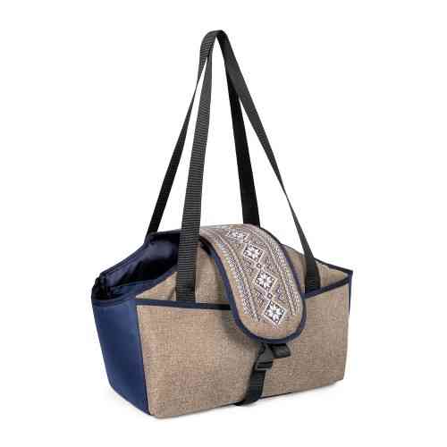 Сумка-переноска Pet Fashion Linen для собак 38х32х22 см Киев
