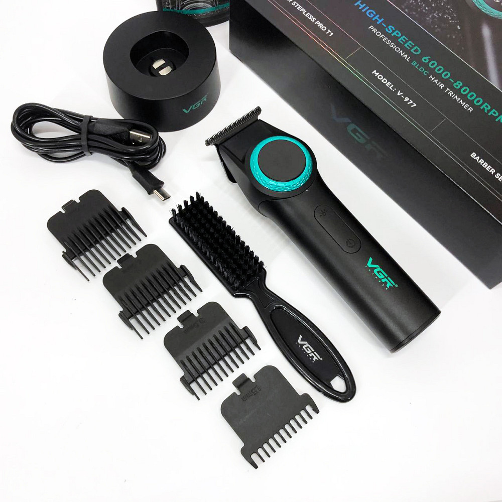 Професійна машинка для стрижки волосся голови VGR, Багатофункціональна акумуляторна машинка для стрижки UJ-39 Львів - фото 11