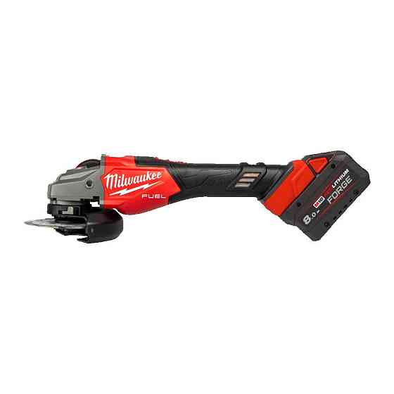 Шлифмашина угловая - болгарка аккумуляторная бесщеточная MILWAUKEE, M18 FHSAG125XB2-802X, диаметр 125мм (зарядное устройство M12-18 FC Одесса